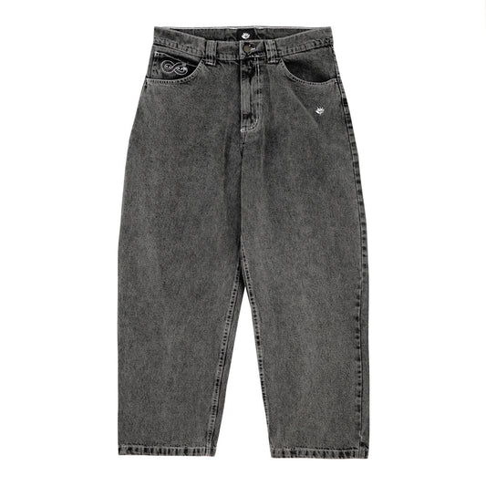 MAGENTA - OG DENIM PANT STITCH - DISTRESSED BLACK DENIM