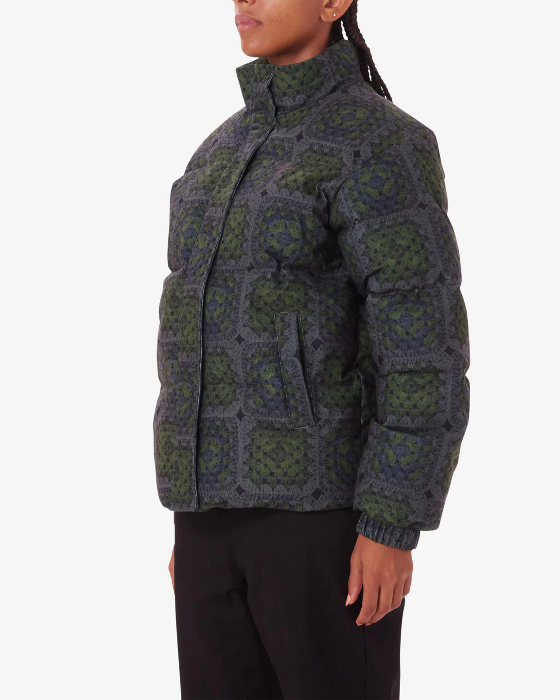 OBEY - TAPPI PUFFER - OLIVE MULTI