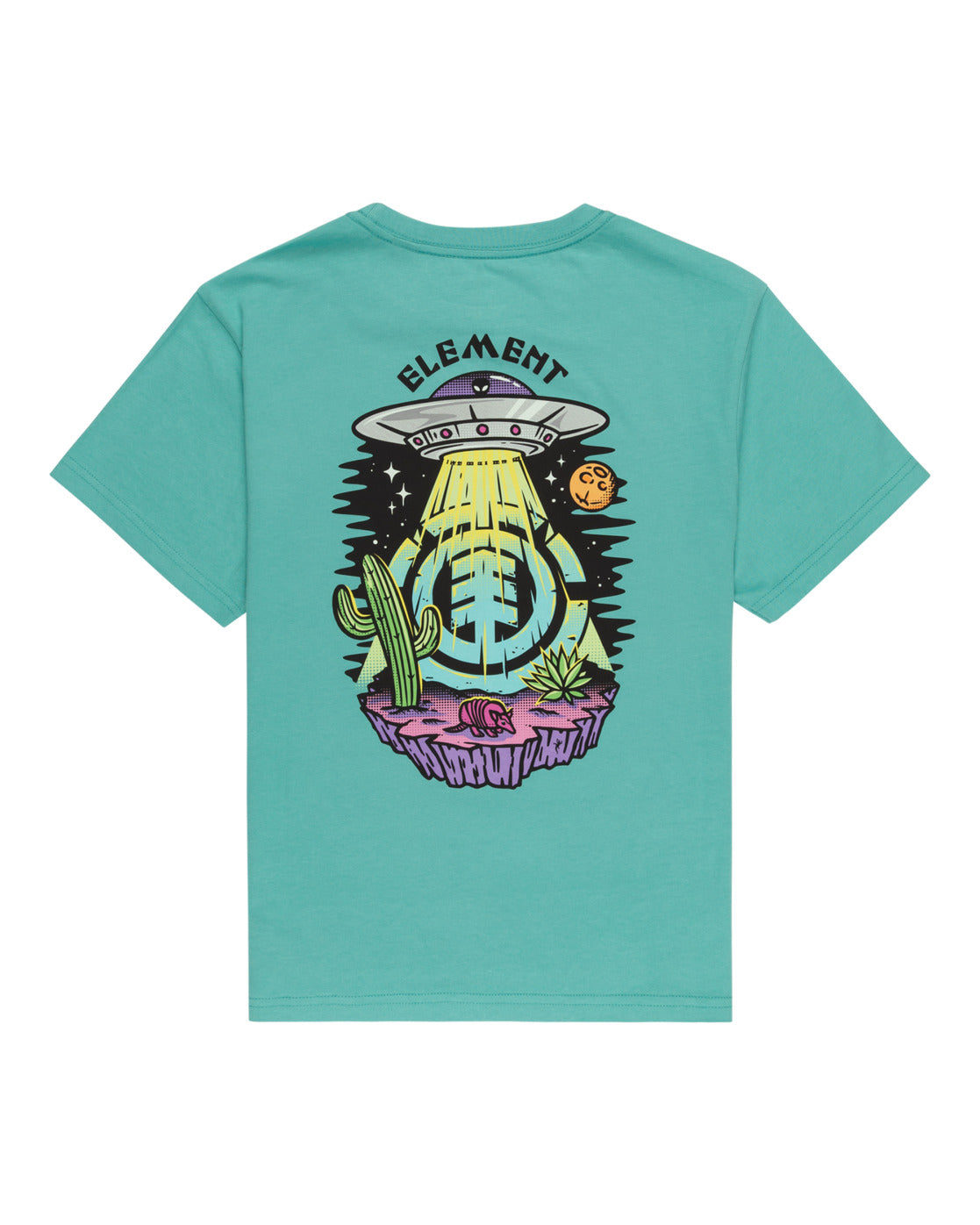ELEMENT - BEAM UP SS YOUTH TEE - LAGOON