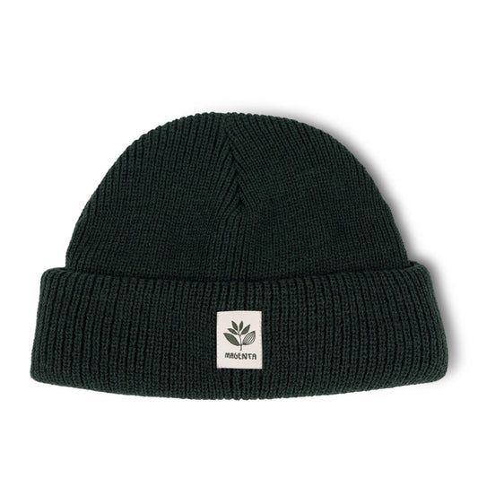 MAGENTA - FAM BEANIE - FORREST GREEN