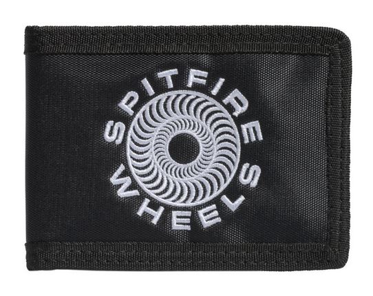 SPITFIRE - CLASSIC '87 SWIRL BI-FOLD WALLET - BLACK