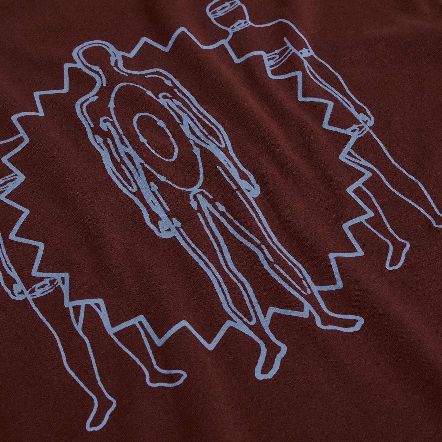 POLAR - ANYONE OUT THERE TEE - WINE