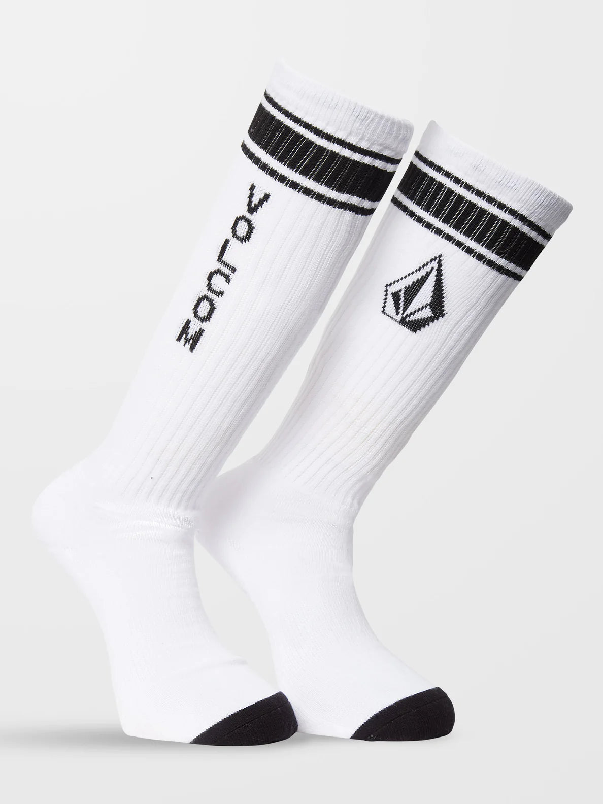 VOLCOM - HIGH STRIPE SOCK PR - WHITE