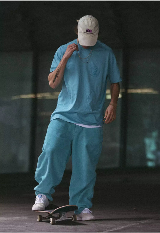 HOMEBOY - HANS DEN SKATER TEE - ICE BLUE