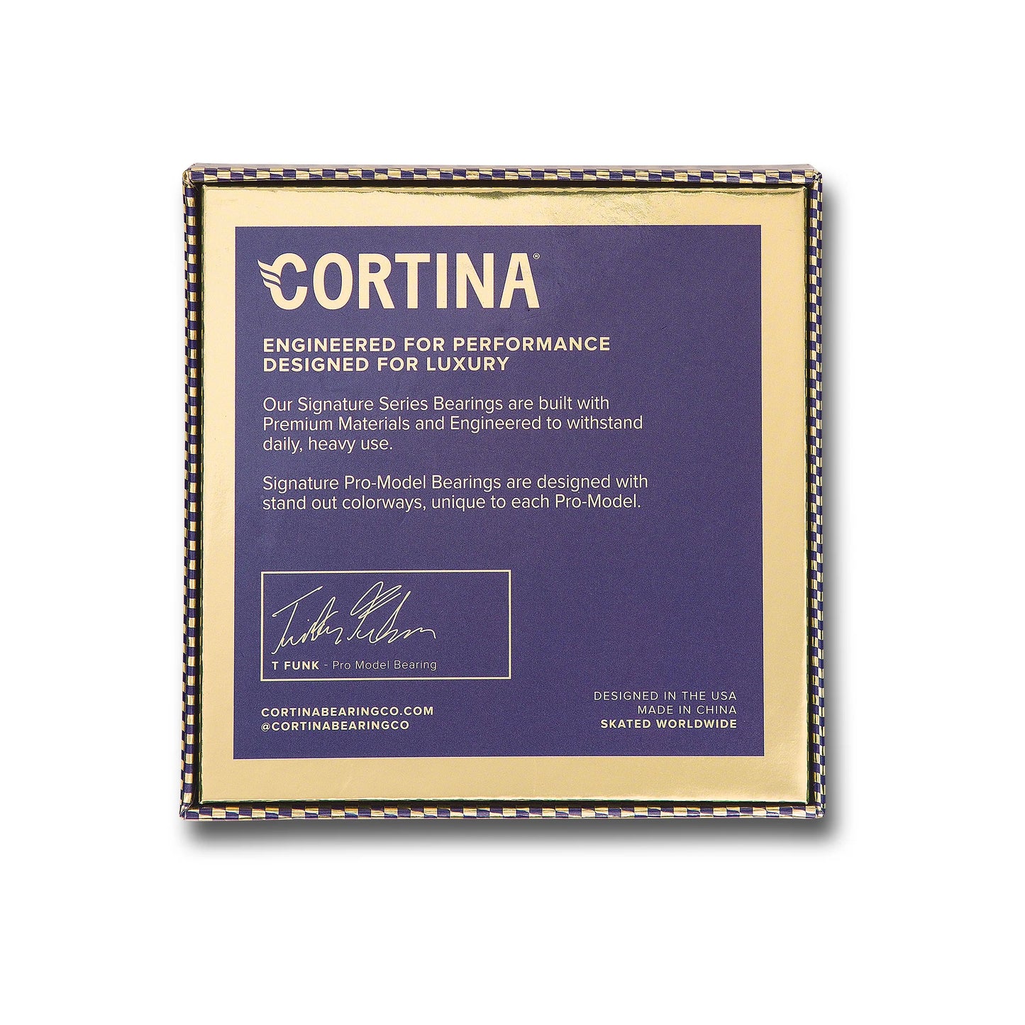 CORTINA - T-FUNK SIGNATURE BEARINGS - PETROL