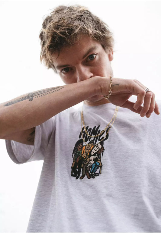 HOMEBOY - HOMIE TEE - ASH HEATHER