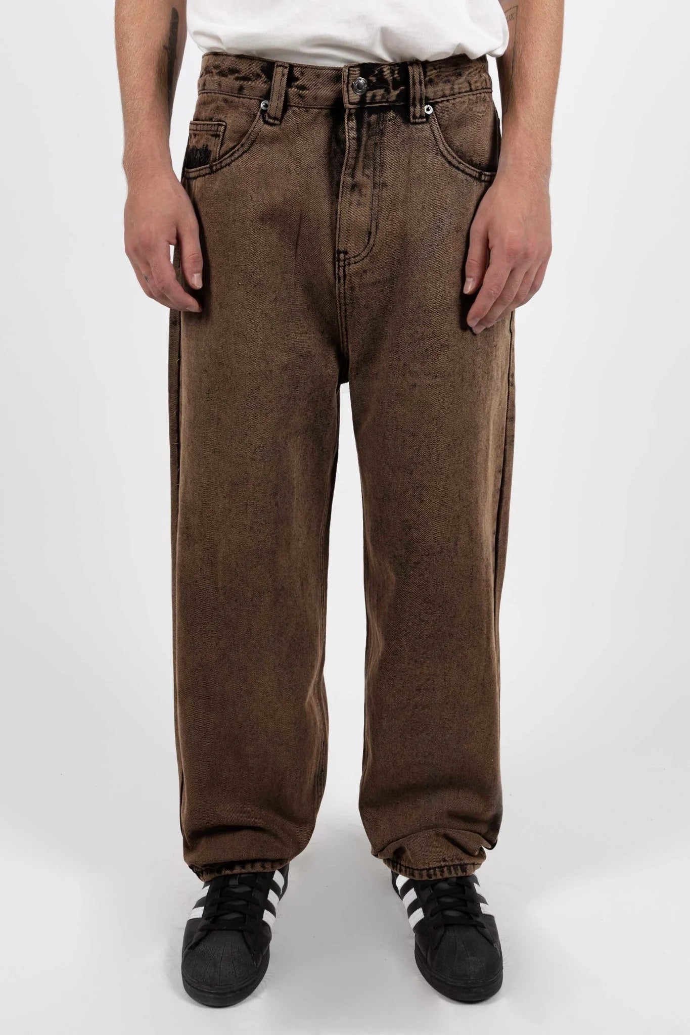 WASTED PARIS - CASPER PANT SNOW - ICE BROWN