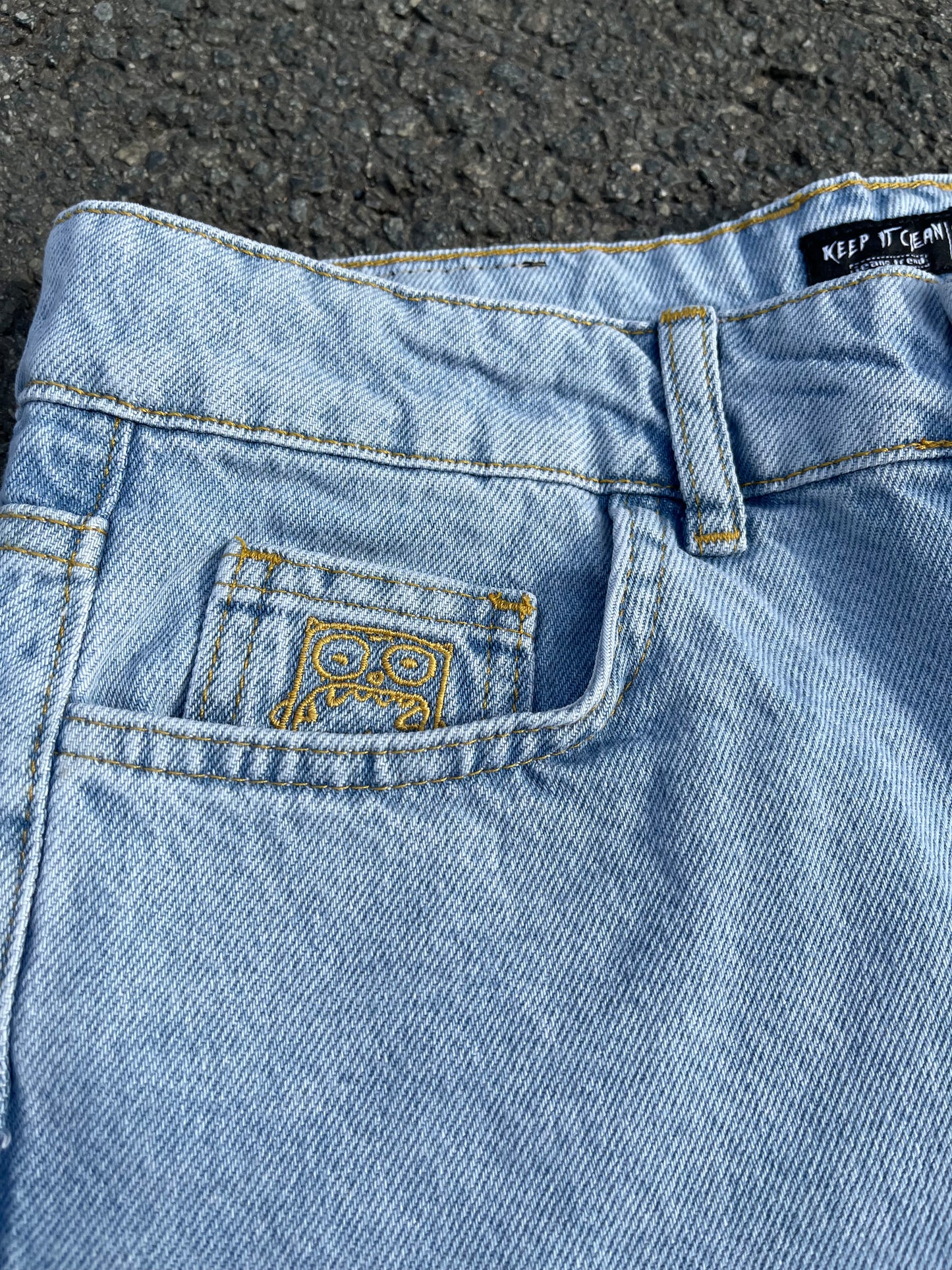 KEEP IT CLEAN - WORKER SHORT - ICE BLUE