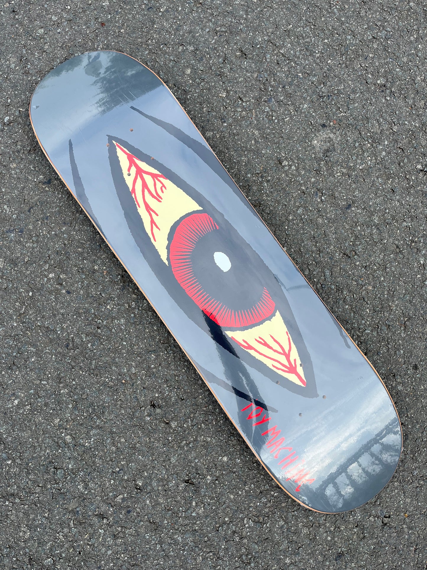 TOY MACHINE - SECT EYE BLOODSHOT - GREY