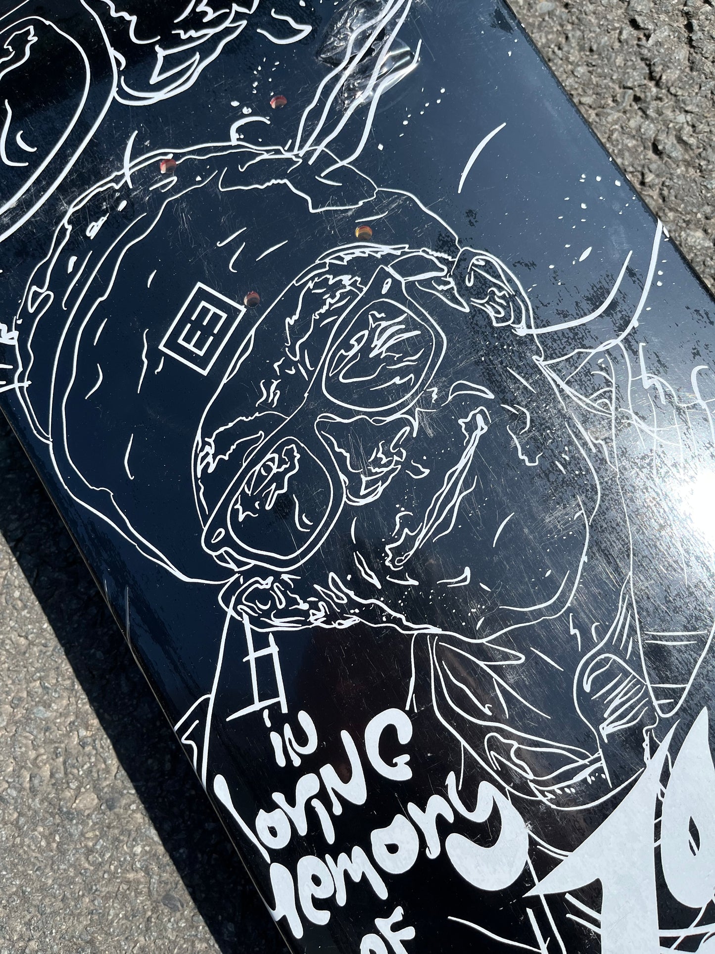 EVERYTHING ELSE - JAKE PHELPS TRIBUTE - BLACK/WHITE - 8.5