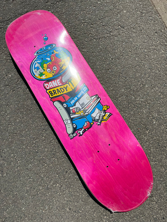 POLAR - DANE BRADY FISH BOWL - PINK - 8.25