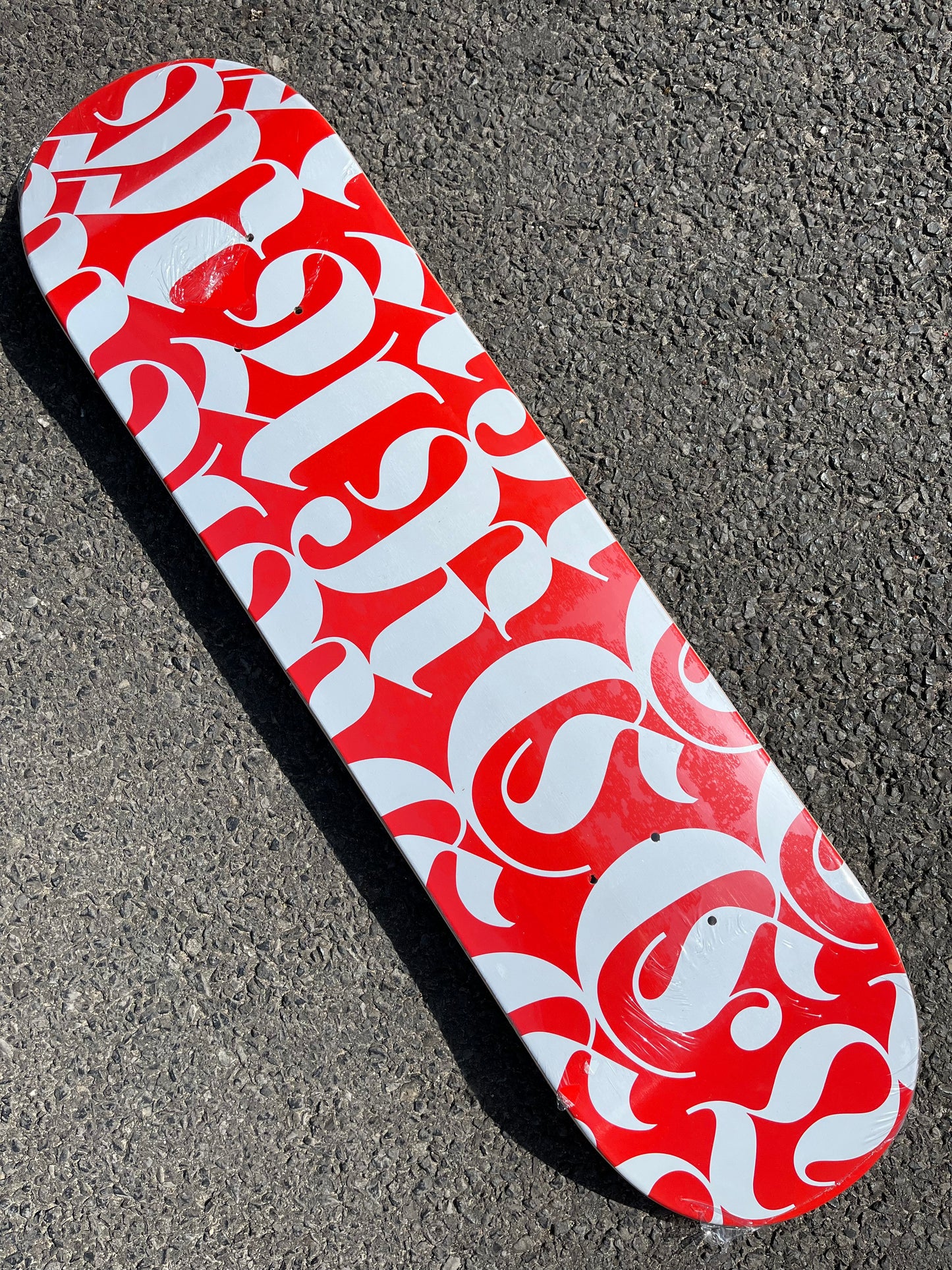 MARCEL - SCRIPTURE TYPO - RED/WHITE