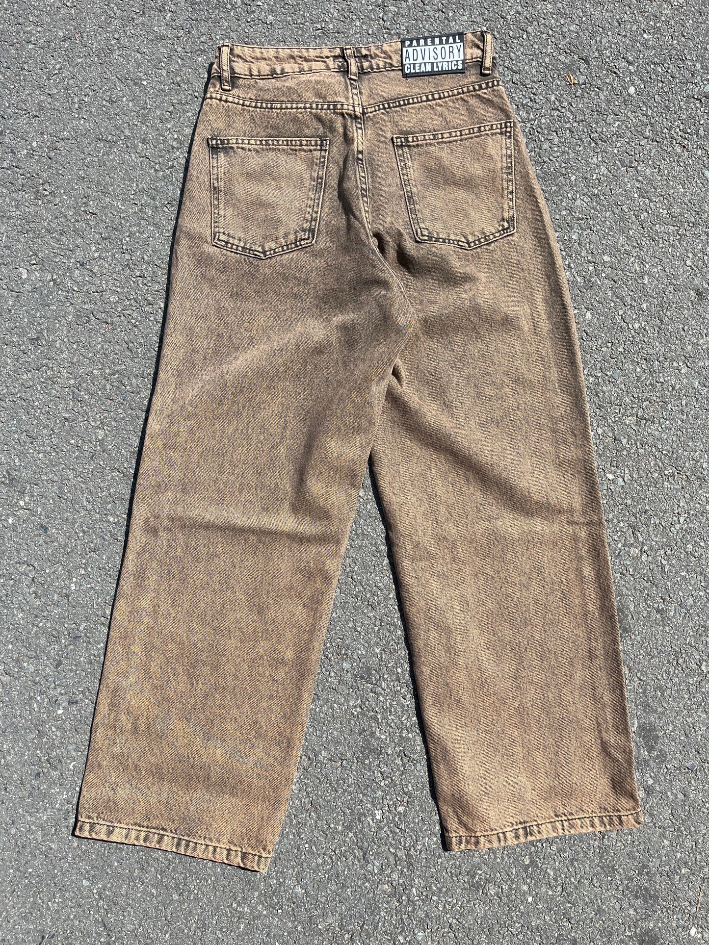 KEEP IT CLEAN - LOOSE PANT - BROWN/BLACK
