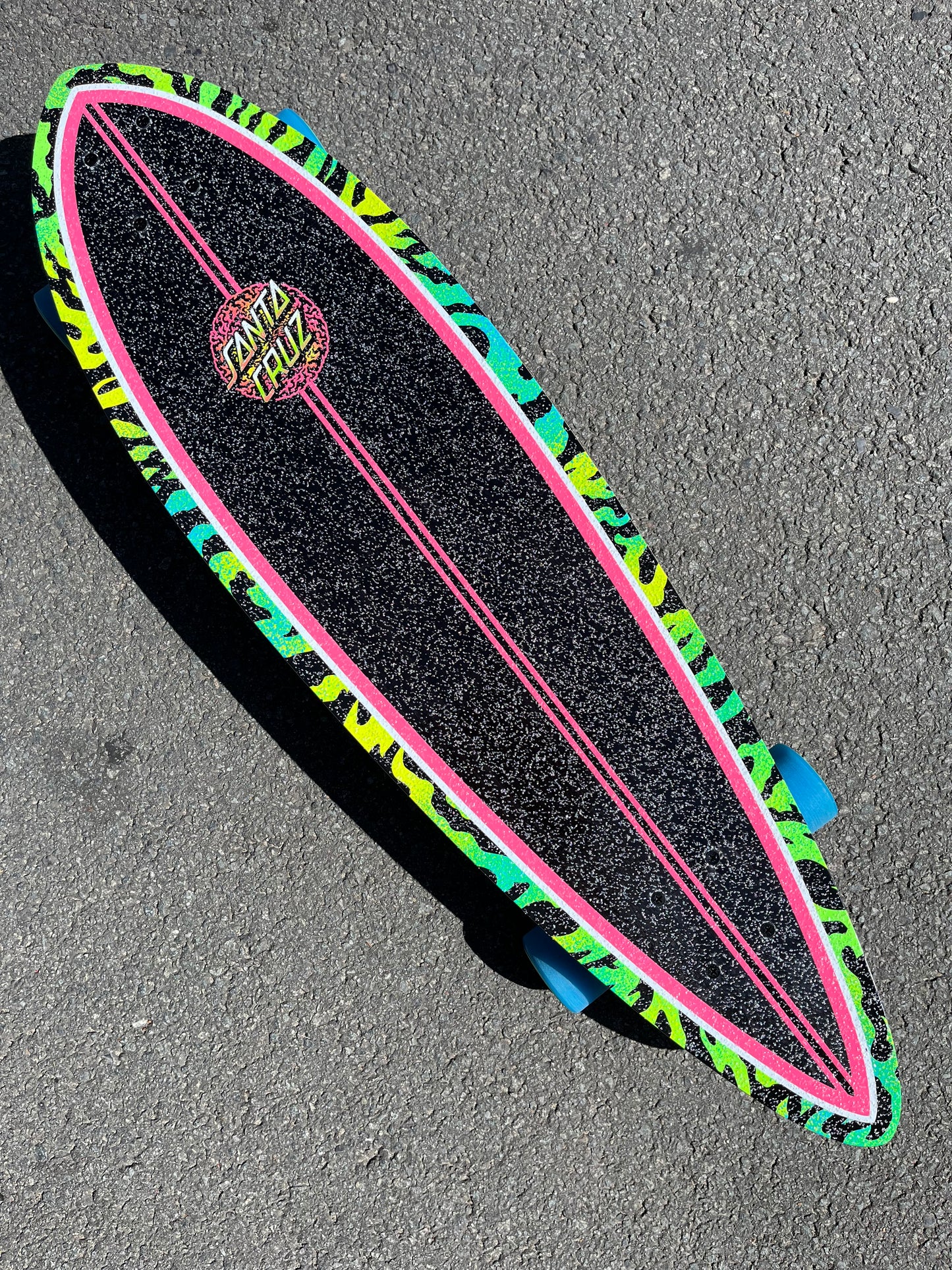 SANTA CRUZ - SERAPE DOT PINTAIL CRUISER COMPLETE - MULTI - 9.2