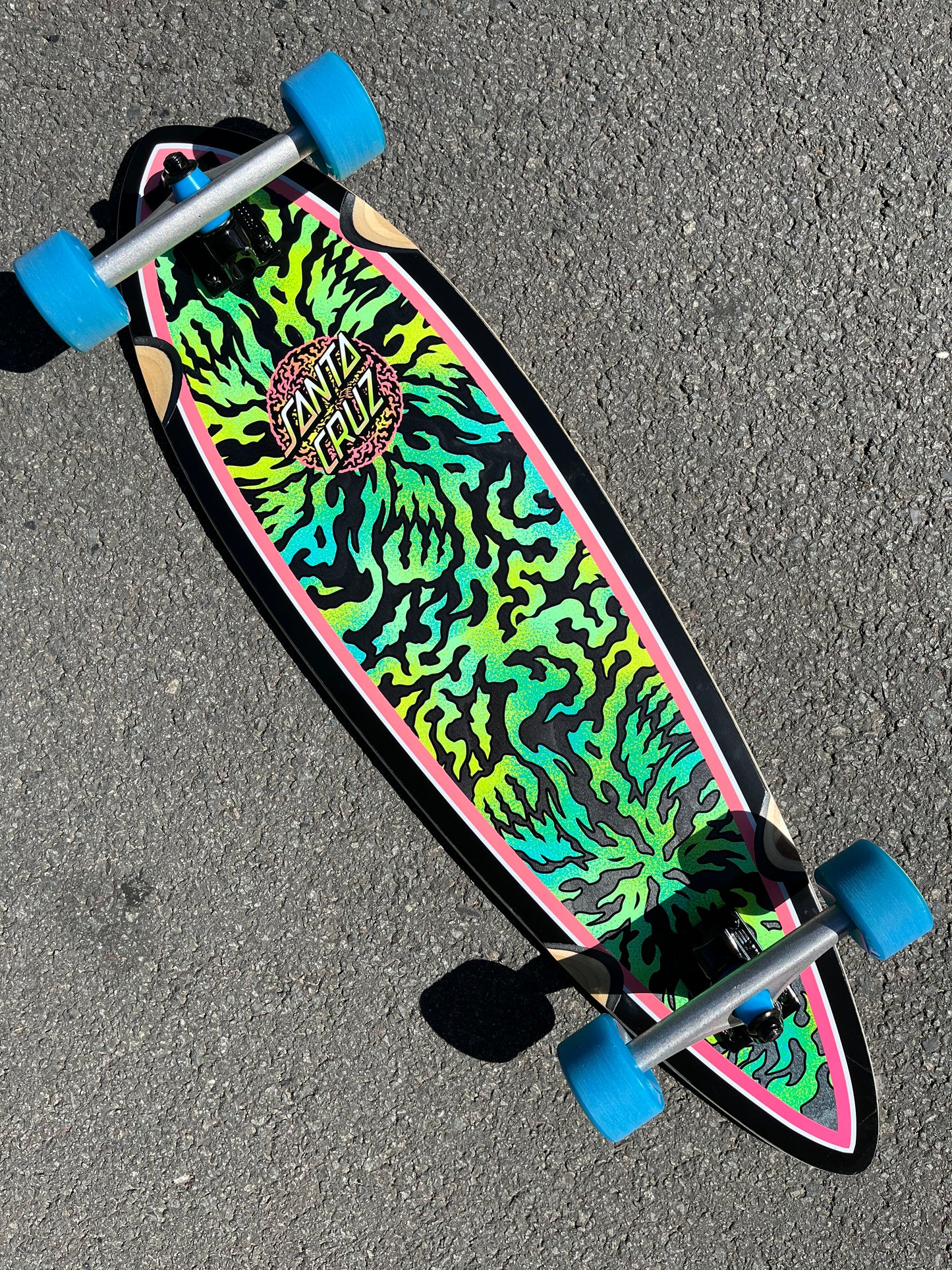SANTA CRUZ - SERAPE DOT PINTAIL CRUISER COMPLETE - MULTI - 9.2