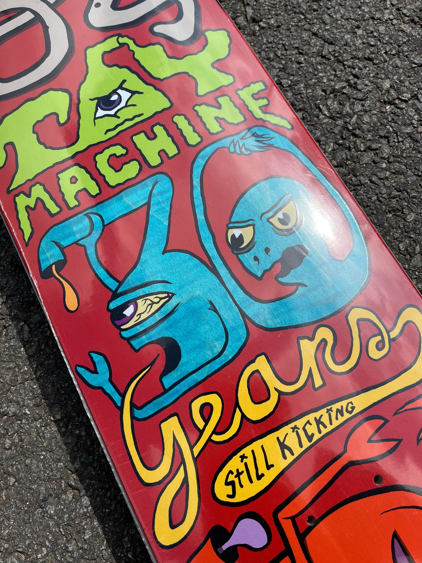 TOY MACHINE - 30 YEAR LOGO DECK - 8.25