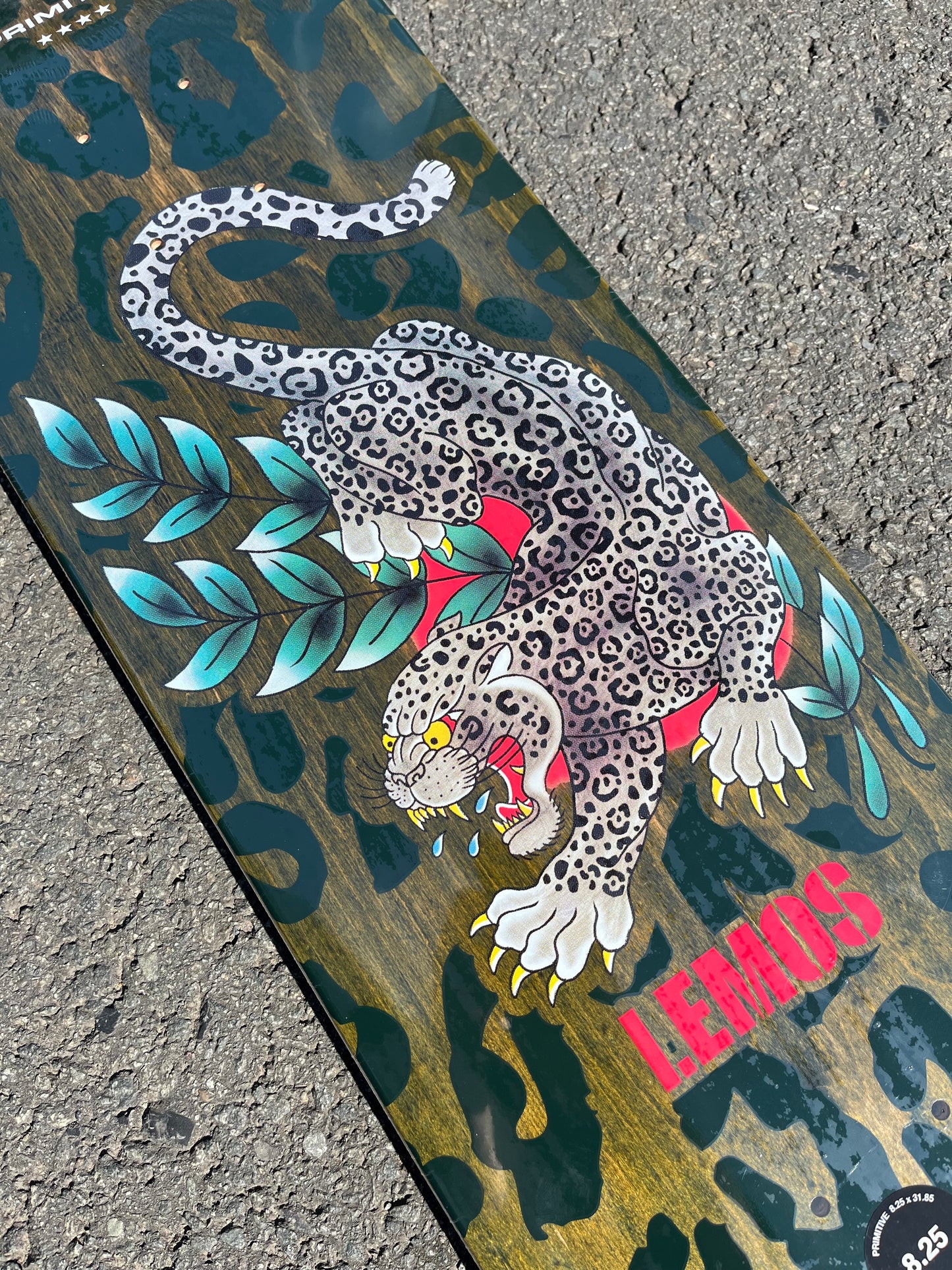 PRIMITIVE - LEMOS BLACK JAGUAR - GREEN