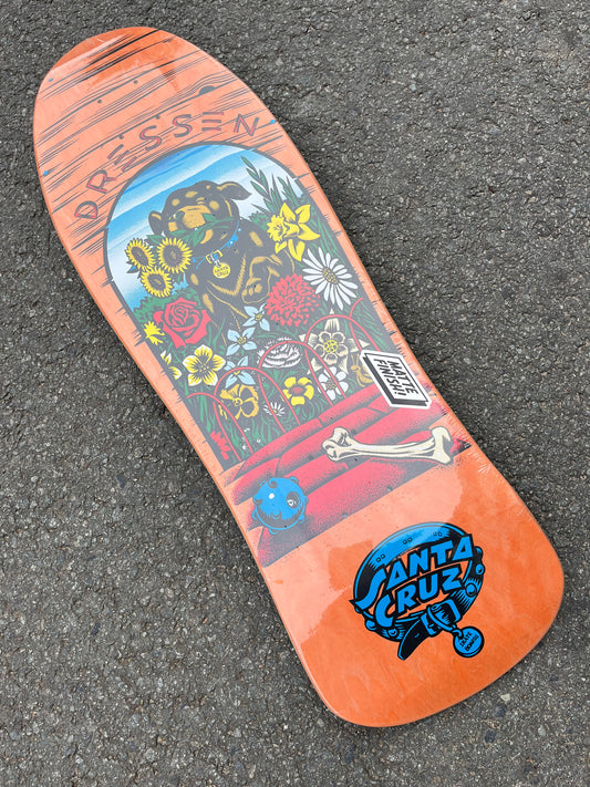 SANTA CRUZ - DRESSEN PUP REISSUE - 9.5