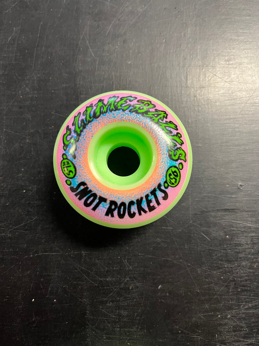 SLIME BALLS - SNOT ROCKETS - ACID GREEN - 95A - 54MM