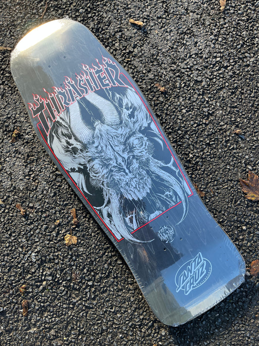 SANTA CRUZ x THRASHER - WINKOWSKI PRIMEVAL - BLACK - 10.35