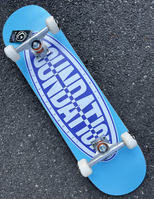 FOUNDATION - OVAL BLUE COMPLETE - 8.0