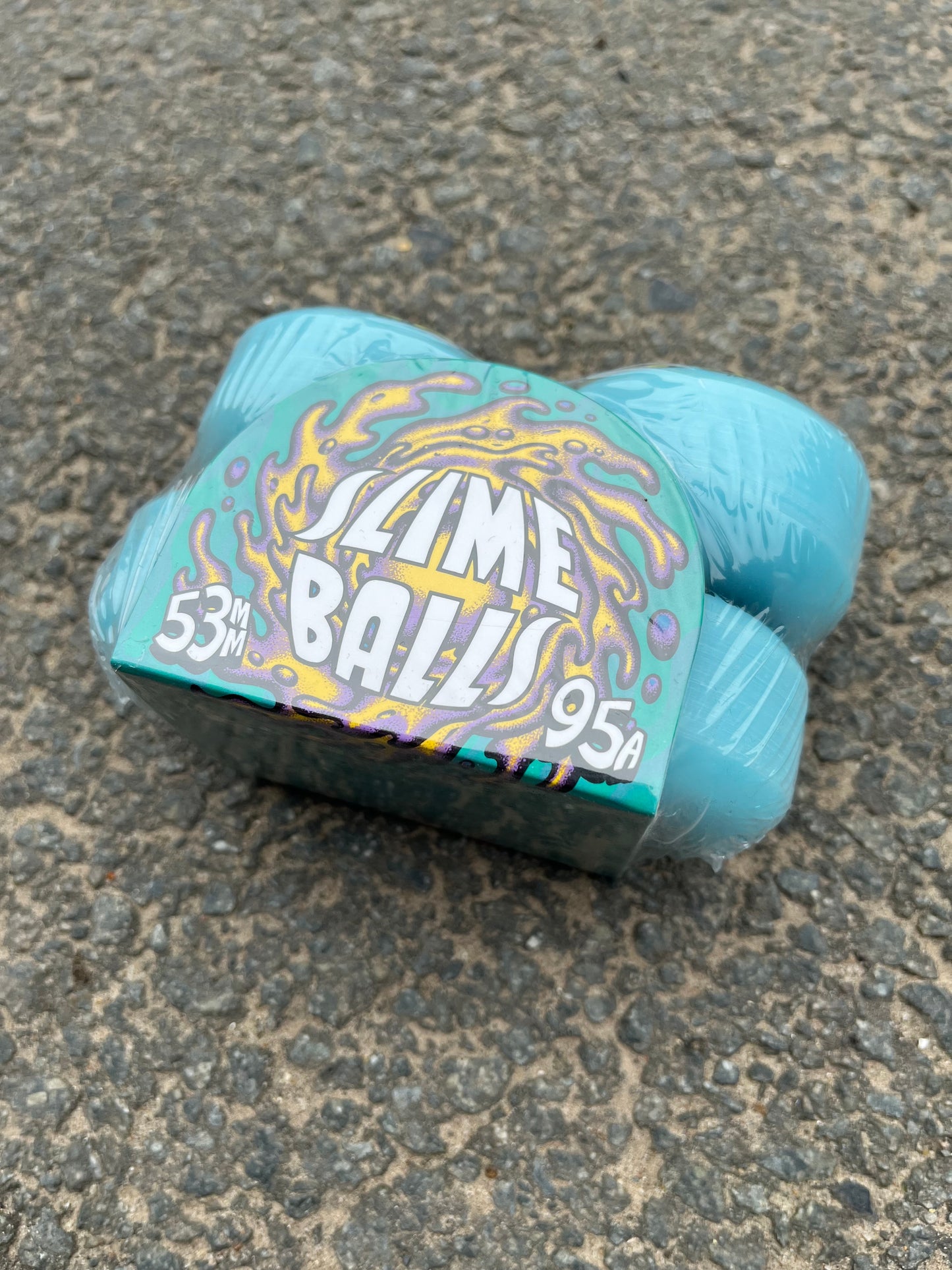 SLIME BALLS - SNOT ROCKETS PASTEL BLUE - 95A - 53MM