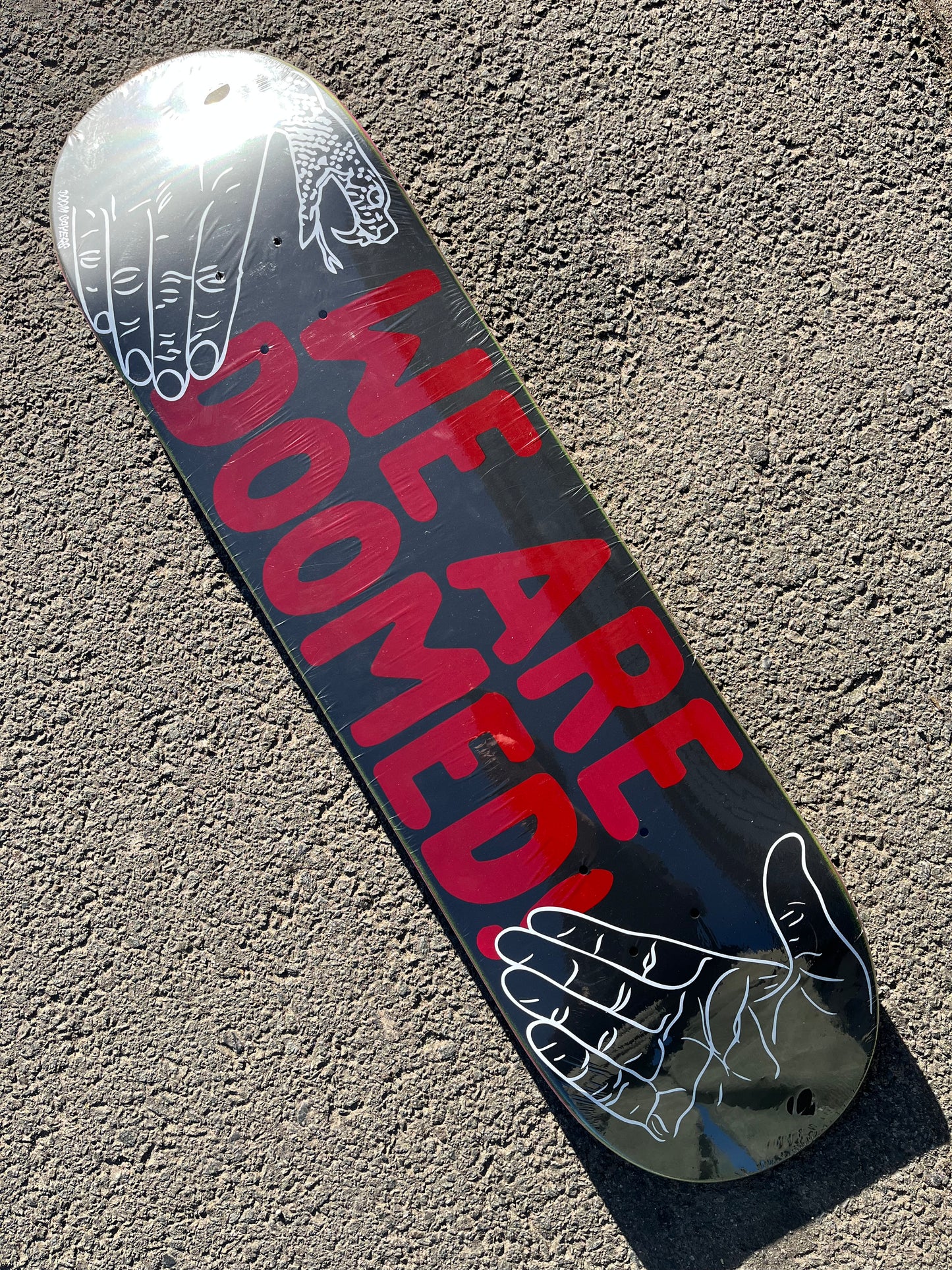 DOOM SAYERS - WE ARE DOOMED - BLACK - 8.25