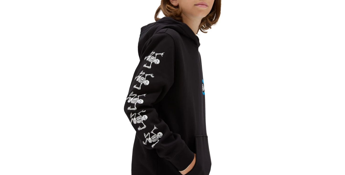 VANS - 66 SHREDDERS YOUTH PULLOVER HOODIE - BLACK