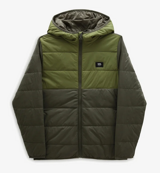 VANS - MTE-1 YOUTH PUFFER JACKET - OLIVE/GREEN