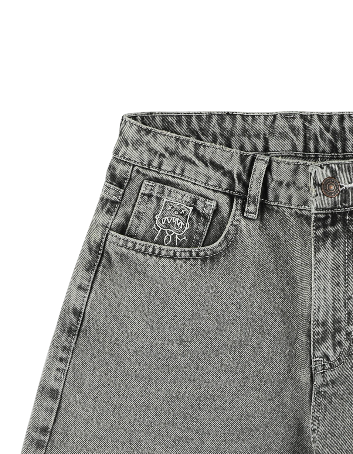 KEEP IT CLEAN - LOOSE SHORT - SILVER