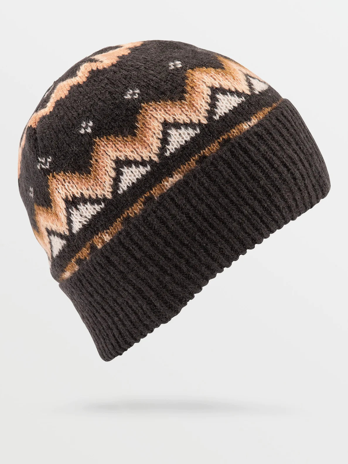 VOLCOM - NOT FAIRISLE BEANIE - VINTAGE BLACK