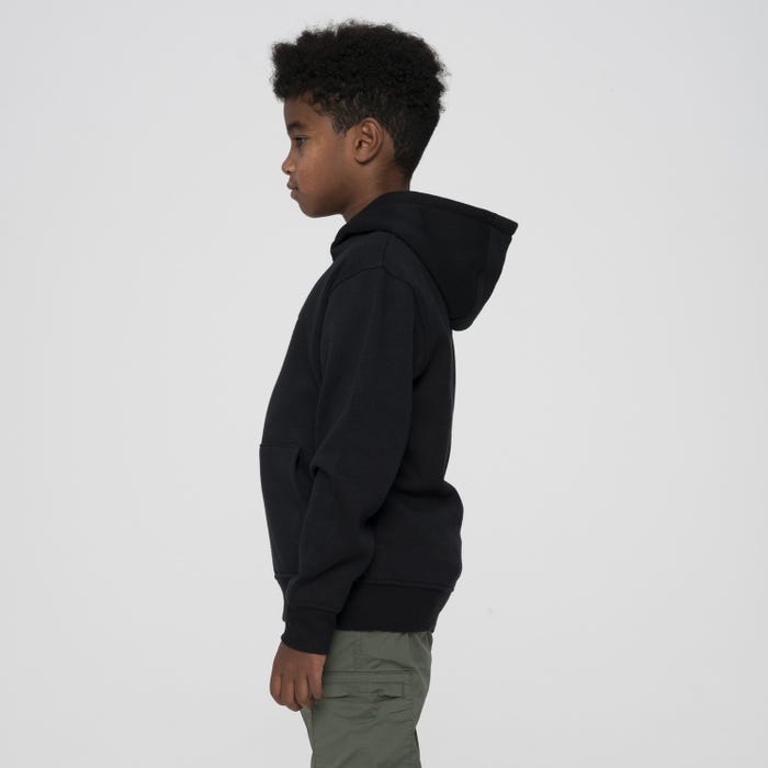 SANTA CRUZ - PEACE STRIP YOUTH HOOD - BLACK