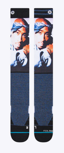 STANCE - MAKAVELI SNOW - BLACK