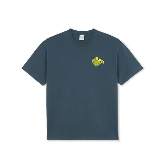 POLAR - GRAPH TEE - GREY BLUE