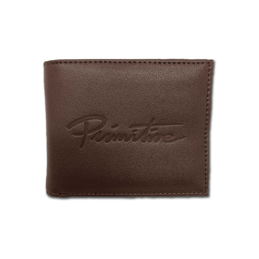 PRIMITIVE - NUEVO BI-FOLD WALLET - BROWN