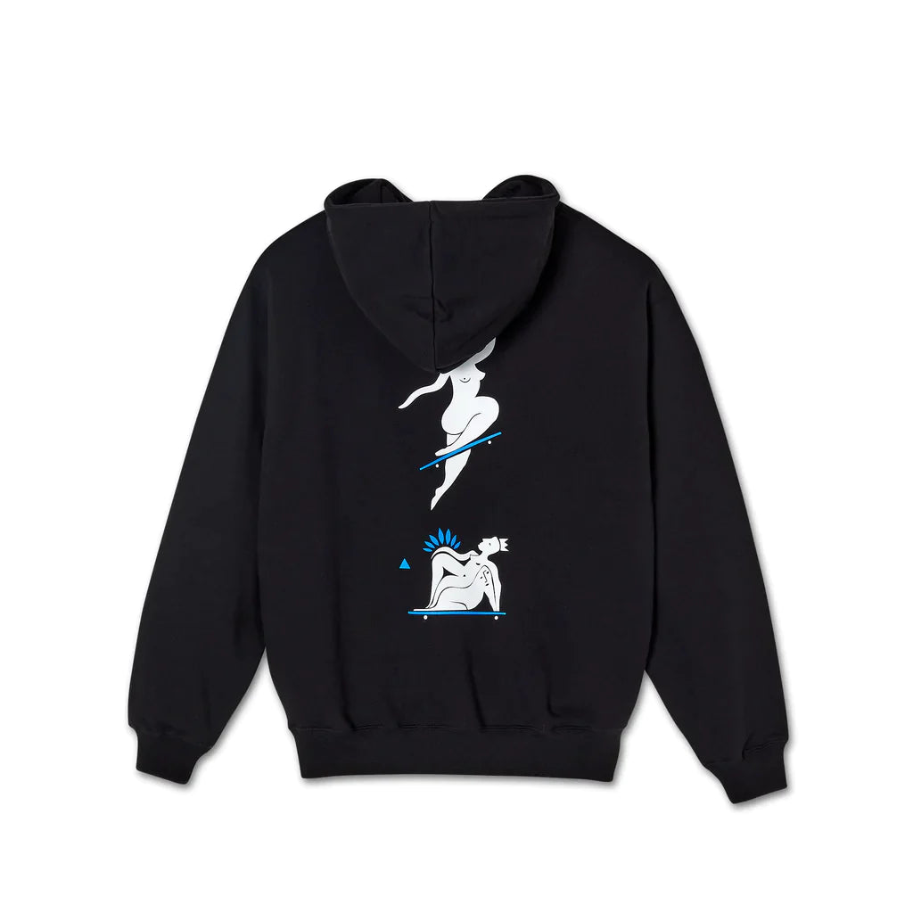 POLAR - NO COMPLIES FOREVER HOOD - BLACK