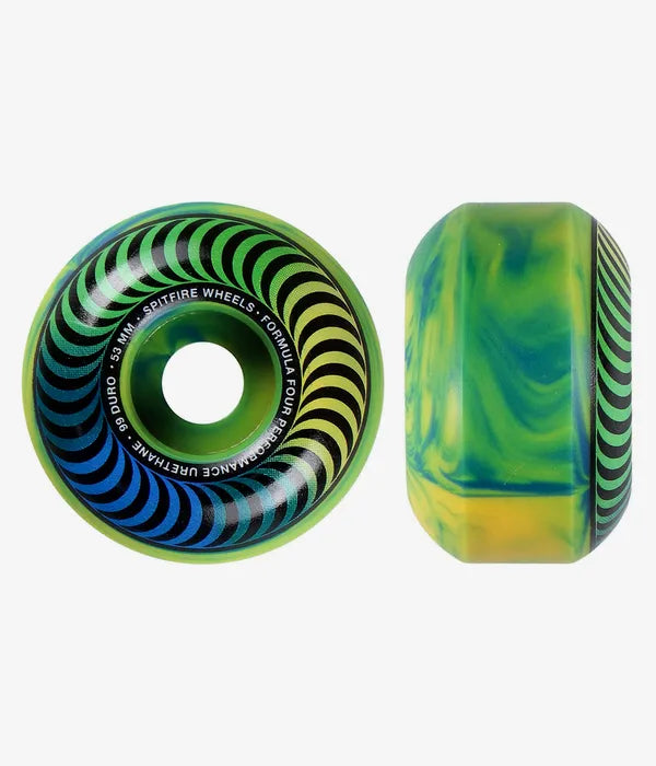 SPITFIRE - FORMULA FOUR MULTISWIRL CLASSIC - 99DURO - 53MM - BLUE