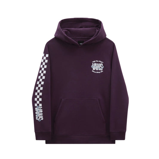 VANS - SIXTY SIX PULLOVER YOUTH HOODIE - BLACKBERRY WINE