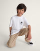 VANS - STACKED HIGH YOUTH TEE - WHITE