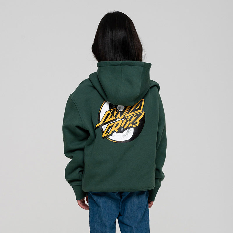 SANTA CRUZ - YOUTH YIN YANG HOOD - CEDAR