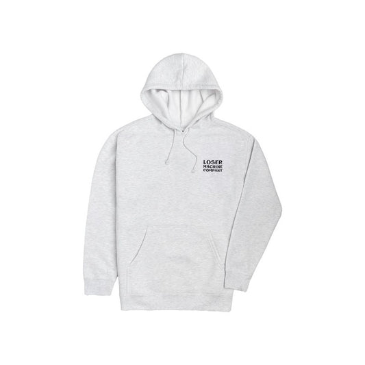 LOSER MACHINE - GRANVILLE CUSTOM FLEECE HOODIE - GUNMETAL HEATHER