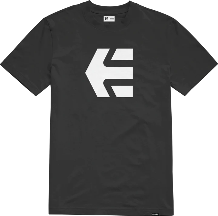 ETNIES - KIDS ICON TEE - BLACK/WHITE