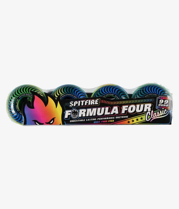 SPITFIRE - FORMULA FOUR MULTISWIRL CLASSIC - 99DURO - 53MM - BLUE