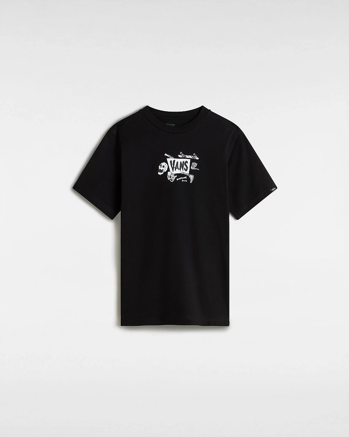 VANS - SKELETON YOUTH TEE - BLACK