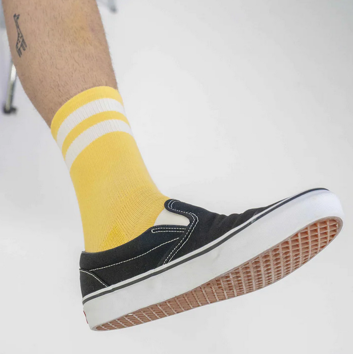 AMERICAN SOCKS - COLOR UP SOCKS - MID HIGH - OS - BUTTERCUP