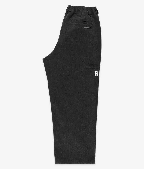 POETIC COLLECTIVE - PAINTER DENIM PANT - GREY WASHED