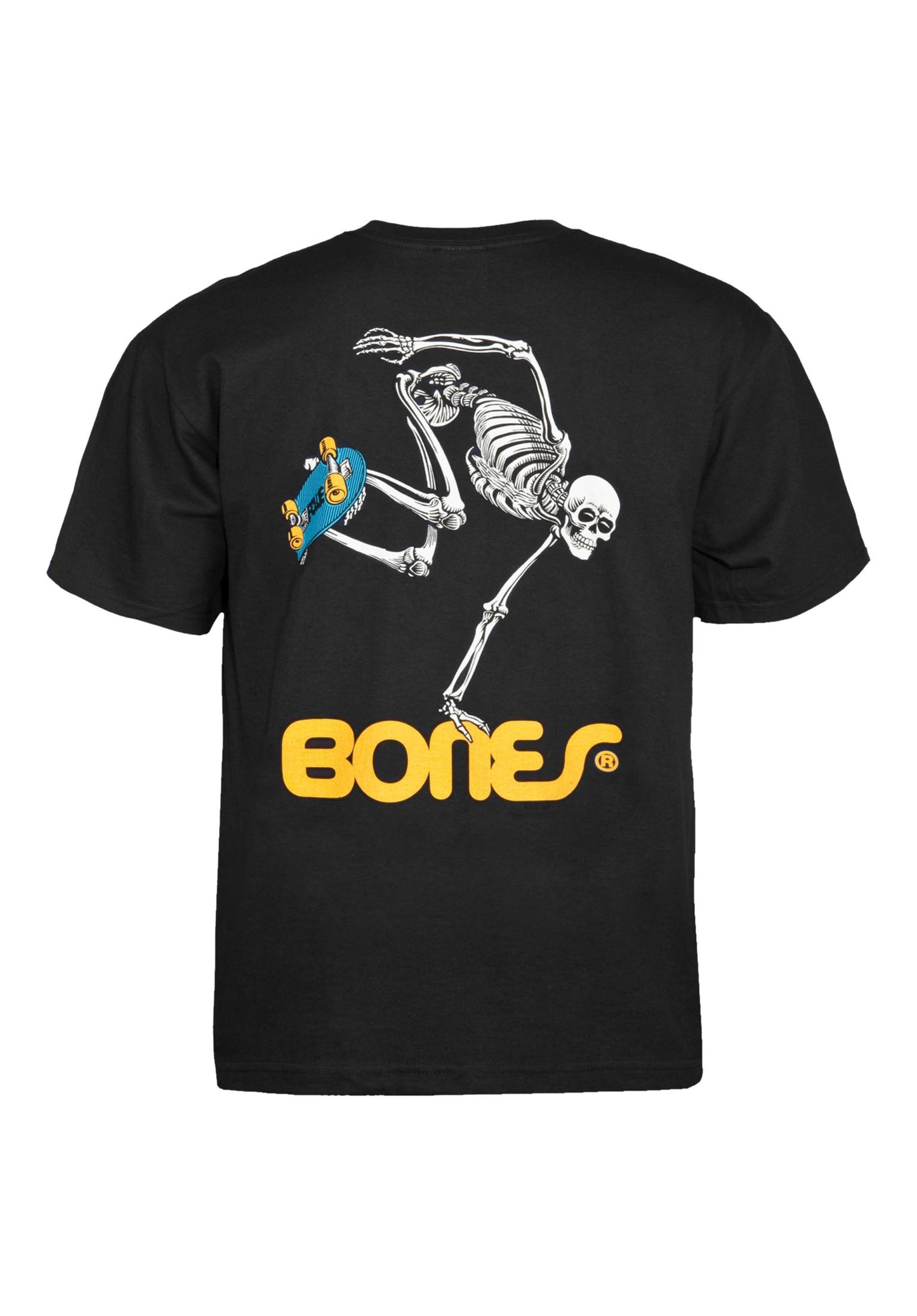 POWELL PERALTA - YOUTH SKATEBOARD SKELETON TEE - BLACK