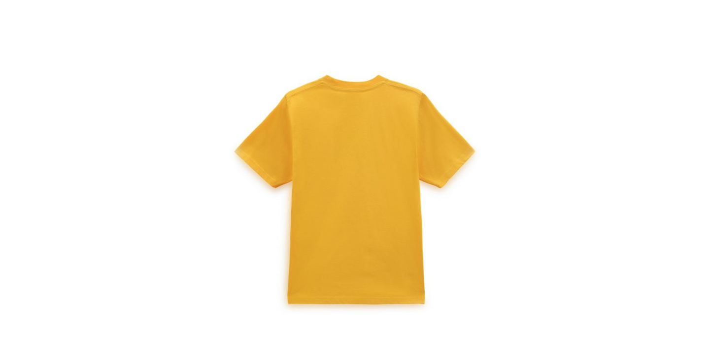 VANS - CLASSIC SS TEE BOYS - OLD GOLD/WHITE