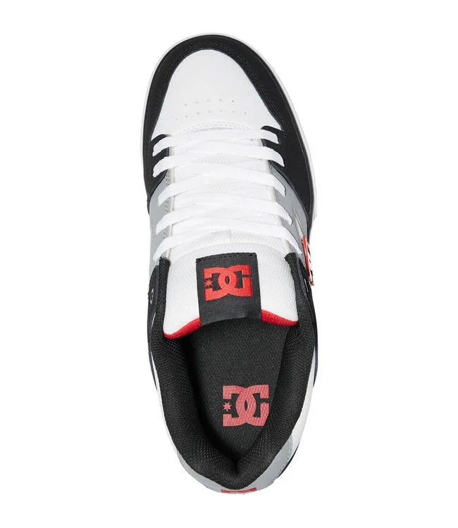 DC - YOUTH PURE - WHITE/BLACK/RED