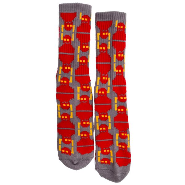 TOY MACHINE - DIGI MONSTER SOCK - GREY